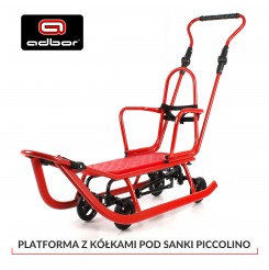 ACCESSORIES - PLATFORM WITH WHEELS FOR SLEDGE PICCOLINO